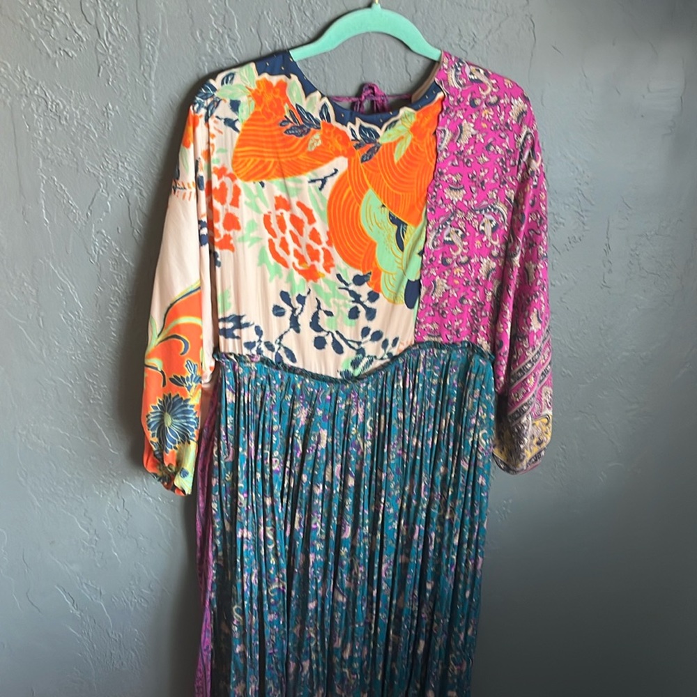 Free People What You Want Mixed Print Maxi Dress